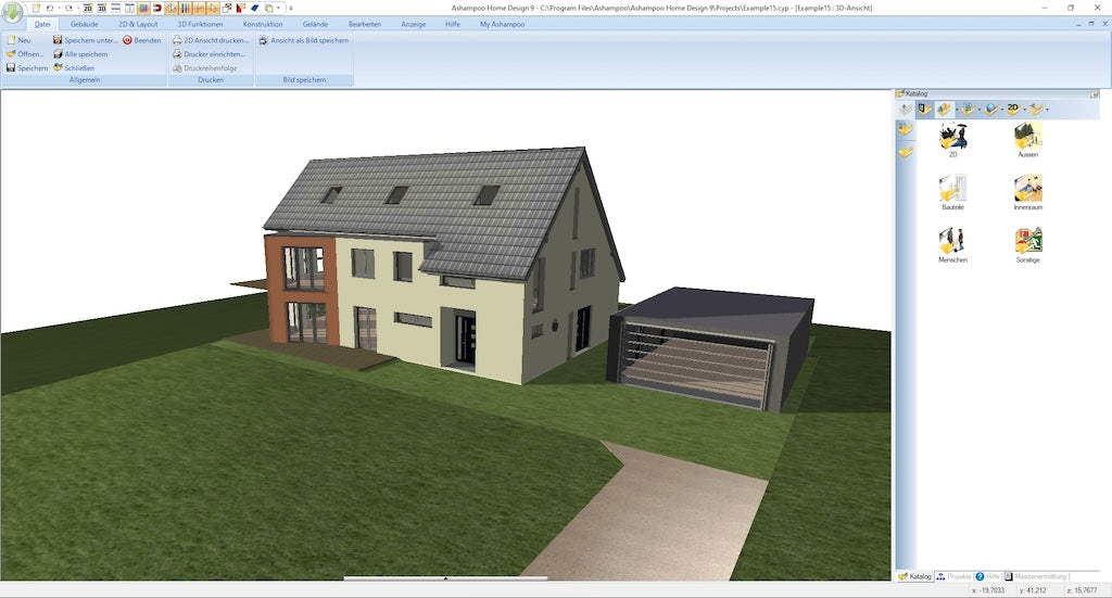  Erweitern und Einrichten mit dem 3D Wohnungsplaner