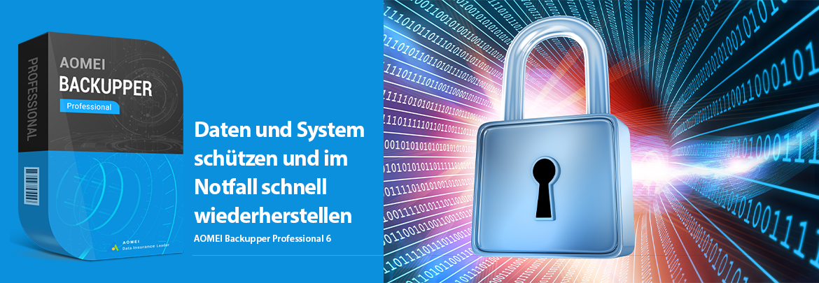 Eine komplette, leicht zu bedienende und zuverlässige Backup-Software