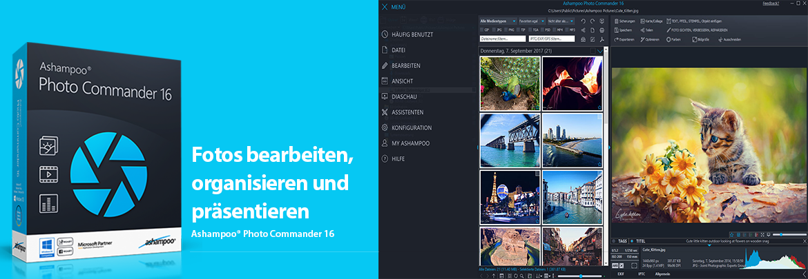 Photo Commander 16 - Bilder bearbeiten und verwalten