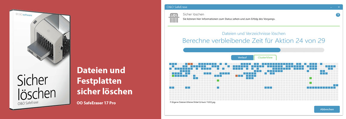 Dateien und Festplatten sicher löschen