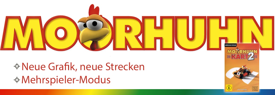 Moorhuhn Kart 2 - Mehr Strecken, mehr Gegner, mehr Spaß! 