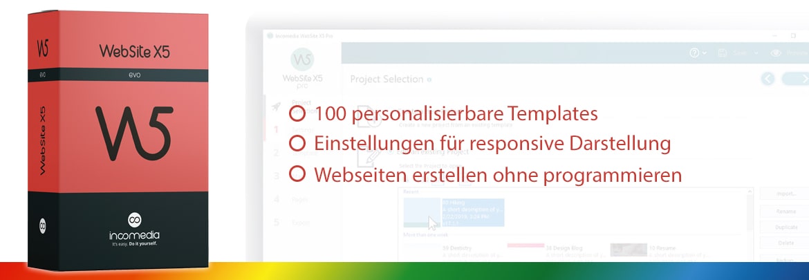 WebSite X5 - Webseiten mühelos erstellen