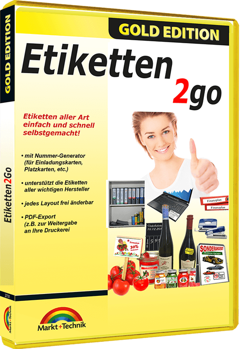 Etiketten 2Go 8.5 Professional