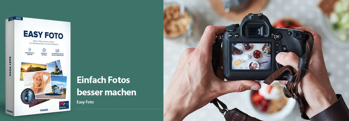 Einfach Fotos besser machen dafür steht Easy Foto mit seinem Namen! 
