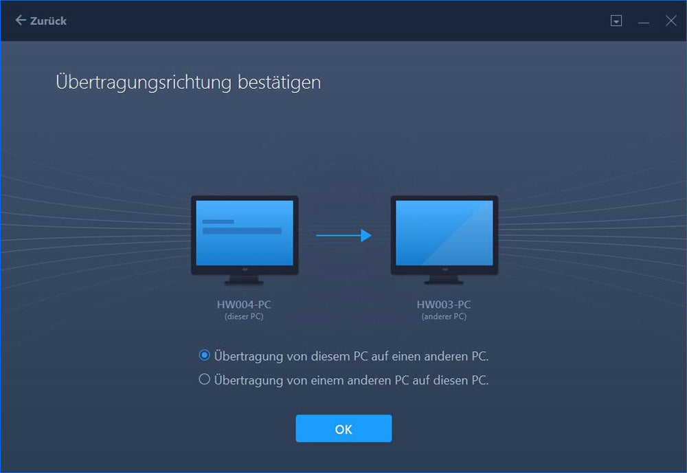 Transferieren Sie ganz einfach den Inhalt Ihres alten PC auf einen neuen 