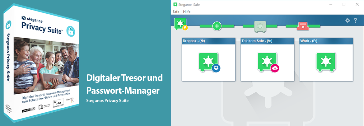 Digitaler Tresor & Passwort-Management - Zum Schutz Ihrer Daten und Privatsphäre