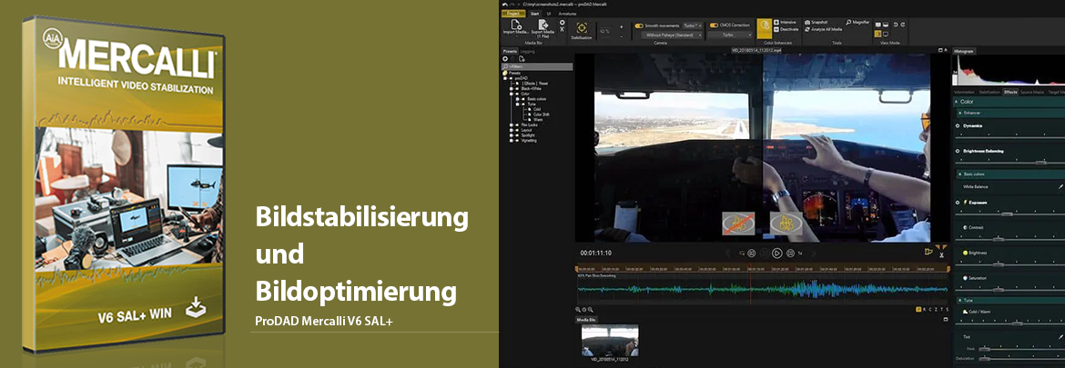 Bildstabilisierung und Bildoptimierung! Noch schneller! Noch besser! Noch einfacher!